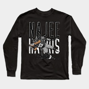 Najee Harris Pittsburgh Dive Long Sleeve T-Shirt